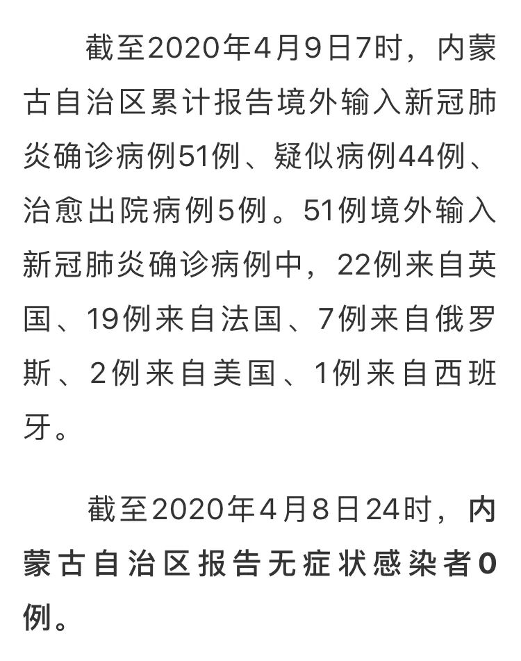 內(nèi)蒙古新增病例最新消息，抗擊疫情進入新階段